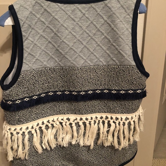 NEW NEVER WORN THML fringe vest! Size XS - Picture 5 of 5